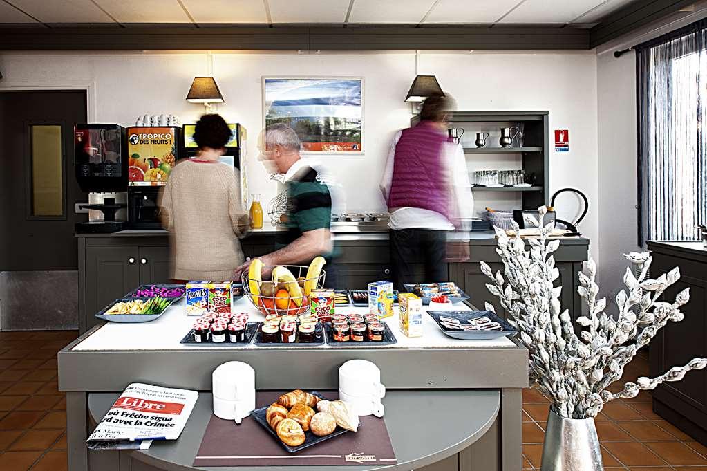 Brit Hotel Bosquet Carcassonne Cite Restoran fotoğraf