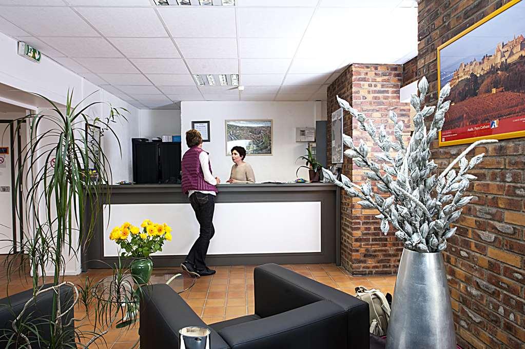 Brit Hotel Bosquet Carcassonne Cite İç mekan fotoğraf