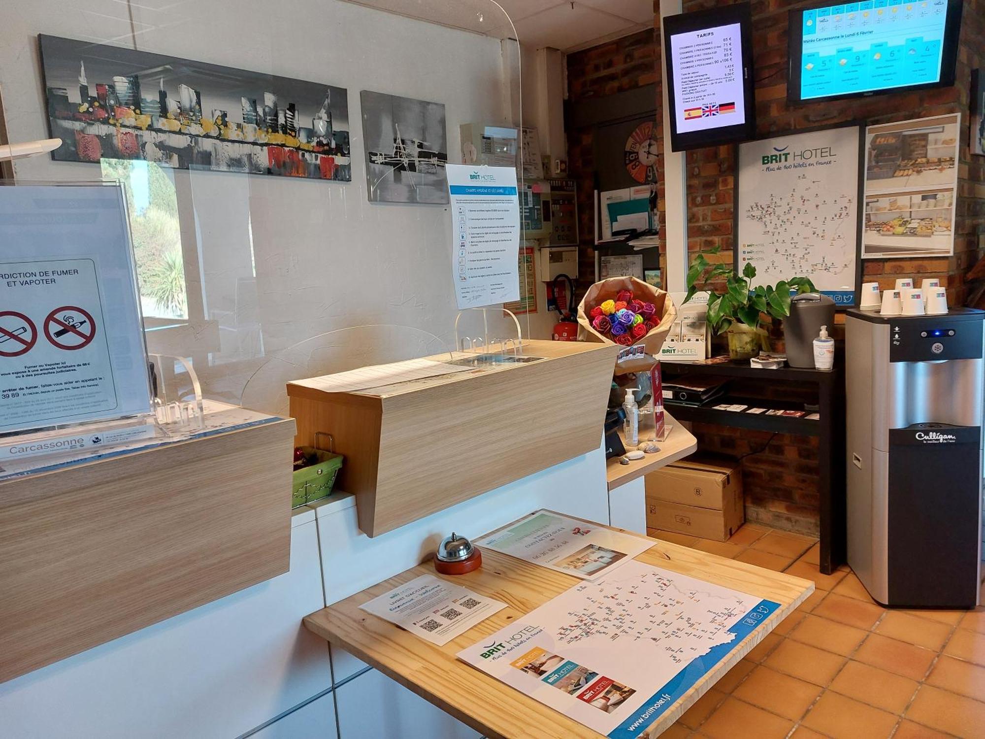 Brit Hotel Bosquet Carcassonne Cite Dış mekan fotoğraf